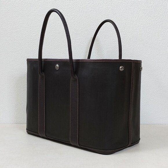 Hermes Garden Party 36 PM Amazonia Buffle Skipper Tote Bag Handbag Purse - Picture 8 of 10